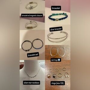 Assortment of jewelry